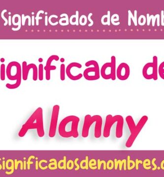 Significado de Alanny