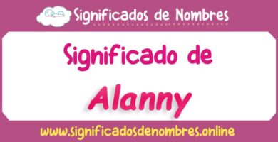Significado de Alanny
