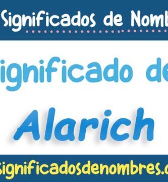Significado de Alarich