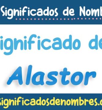 Significado de Alastor