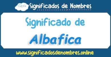 Significado de Albafica