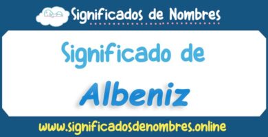 Significado de Albeniz