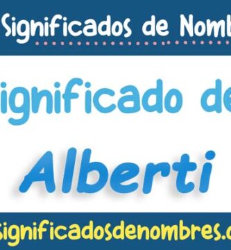 Significado de Alberti