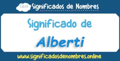 Significado de Alberti