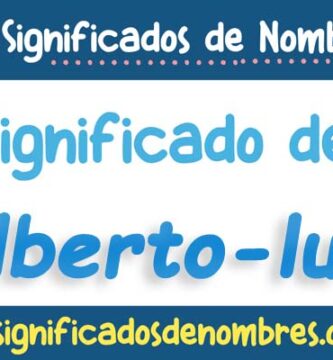 Significado de Alberto Luis