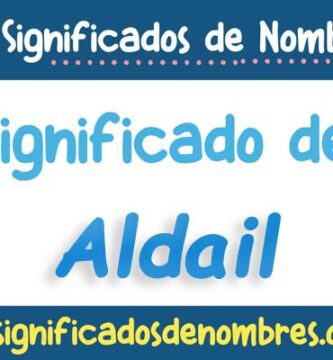 Significado de Aldail