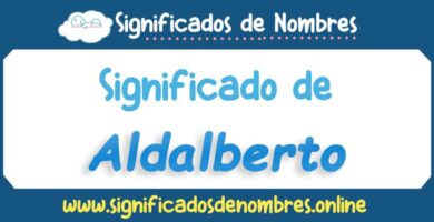 Significado de Aldalberto