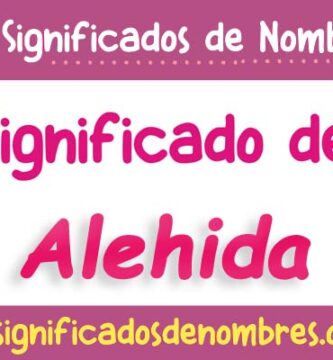 Significado de Alehida