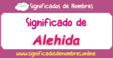 Significado de Alehida