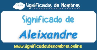 Significado de Aleixandre
