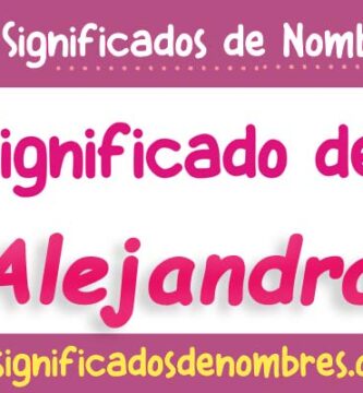 Significado de Alejandra