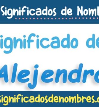 Significado de Alejendro