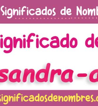 Significado de Alessandra Alexa