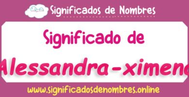 Significado de Alessandra Ximena