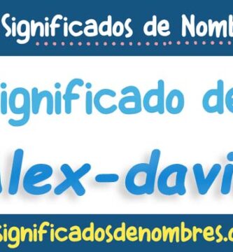 Significado de Alex David