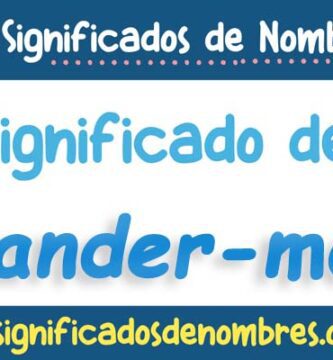 Significado de Alexander Moises