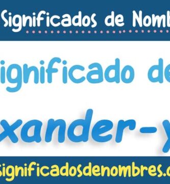 Significado de Alexander Yair