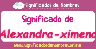 Significado de Alexandra Ximena