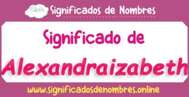 Significado de Alexandraizabeth