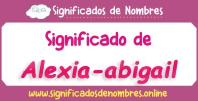 Significado de Alexia Abigail