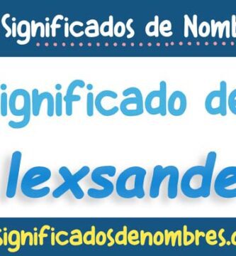 Significado de Alexsander