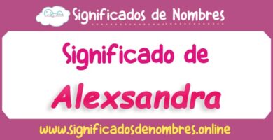 Significado de Alexsandra