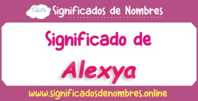 Significado de Alexya