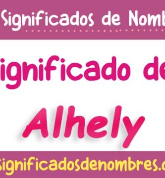 Significado de Alhely