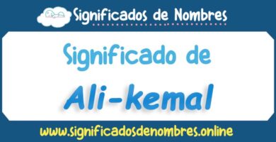 Significado de Ali Kemal