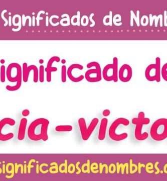 Significado de Alicia Victoria
