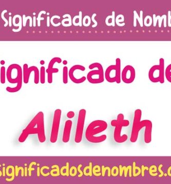 Significado de Alileth