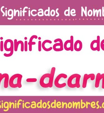 Significado de Alina Dcarmen
