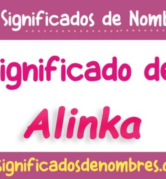 Significado de Alinka