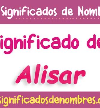Significado de Alisar