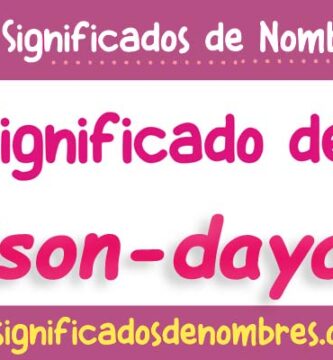 Significado de Alison Dayana