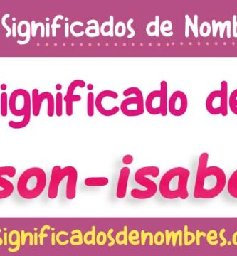 Significado de Alison Isabella