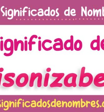 Significado de Alisonizabeth