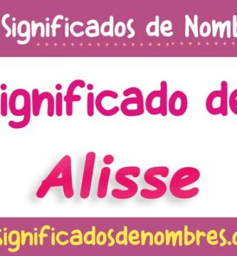 Significado de Alisse