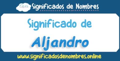 Significado de Aljandro