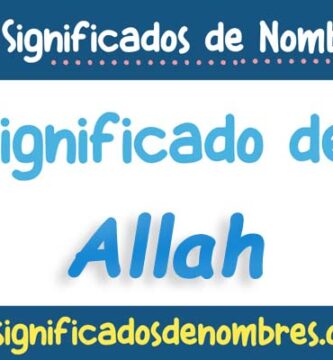 Significado de Allah