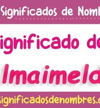 Significado de Almaimelda