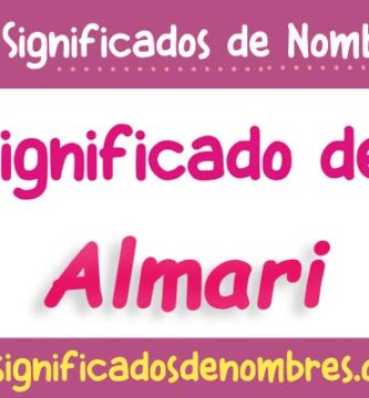 Significado de Almari
