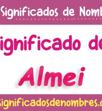 Significado de Almei