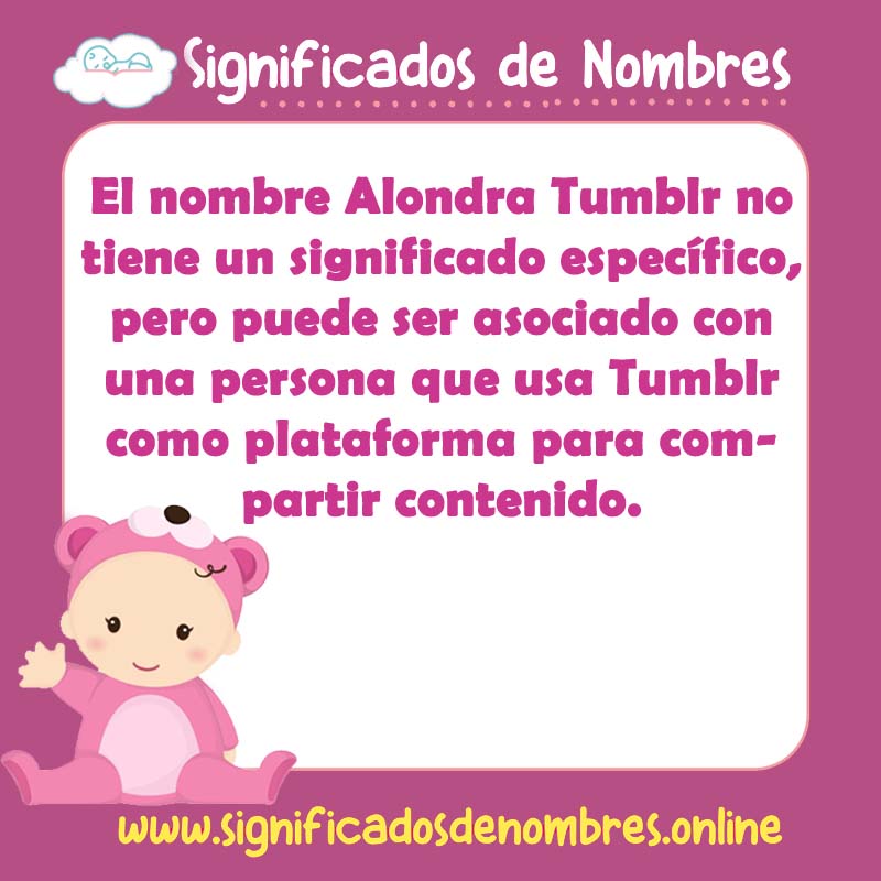 Significado y origen del nombre Alondra Tumblr