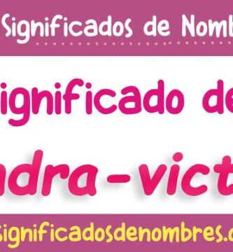 Significado de Alondra Victoria