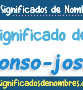 Significado de Alonso Josue