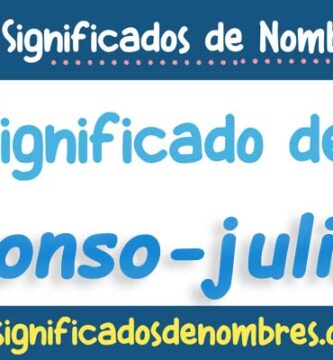 Significado de Alonso Julian