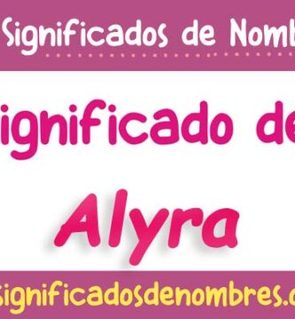 Significado de Alyra