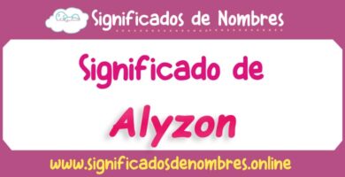 Significado de Alyzon