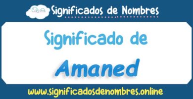 Significado de Amaned